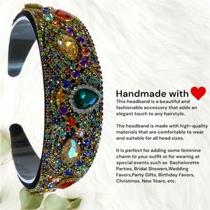 109 - Luxury Sparkly Rhinestones Headbands